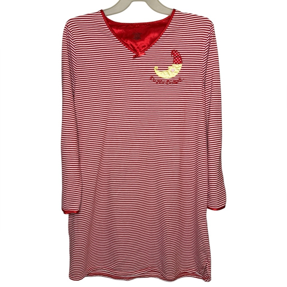 Comfy striped nightgown size L / XL 14 16 18